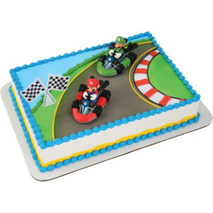 B00SP0QZS8.jpg DecoSet Mario Kart Cake Topper Set for Birthday Party Decor