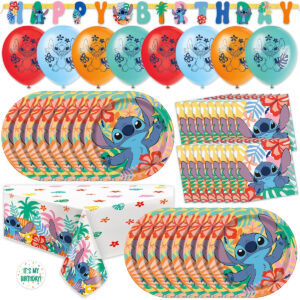 B0DGHP8W7C.jpg Lilo and Stitch Birthday Party Decorations Set for 16 Guests