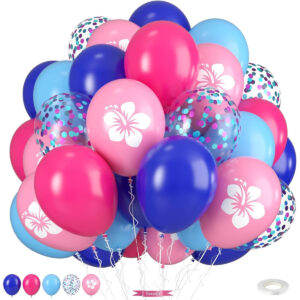 B0F2HN9QQ3.jpg Stitch Birthday Party Balloon Set: Pink & Blue Decor Kit