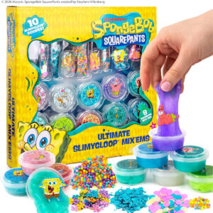 B0GFPN631N.jpg SpongeBob SLIMYGLOOP Mix'Ems Scented Slime Sensory Toy Kit