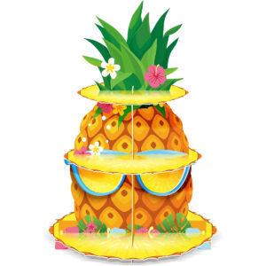 B0BZ8HMBL3.jpg 3-Tier Pineapple Cupcake Stand for SpongeBob Party Decor