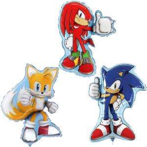 B0DPNC96QG.jpg Sonic & Friends Foil Balloon Set for Kids Birthday Parties
