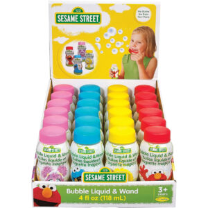 B00QCHQUSG.jpg Sesame Street 4oz Bubble Wands Party Pack (24 Count)