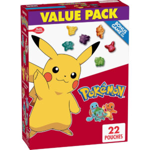 B09ZPYQT55.jpg Pokémon Fruit Flavored Snacks, 22 Pouches for Party Treats