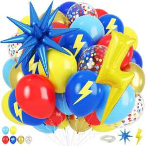 B0FFSMMPVD.jpg Pokémon Theme Party Balloon Set for Kids Birthday Decorations