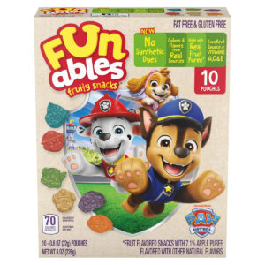 B08W8SLCKN.jpg Funables PAW Patrol Fruit Flavored Snacks, 10 Count Pack