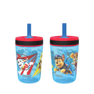 B084WNWJH3.jpg Paw Patrol 15oz Tumbler Set: Chase & Marshall Kids Cups