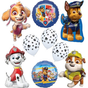 B0CGGXTGR3.jpg Paw Patrol Birthday Party Balloon Bouquet Decoration Set