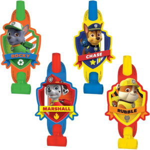 B00T819X8M.jpg Paw Patrol Party Blowouts, 5-Inch Kids Birthday Favors (8 Pk)