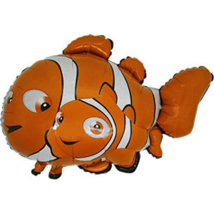 B07SQR9YN1.jpg 37-Inch Clownfish Foil Balloon for Nemo Themed Birthday Party