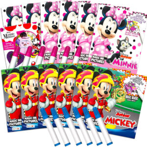 B085RD22KW.jpg Minnie and Mickey Mouse Imagine Ink Coloring Book Party Favors