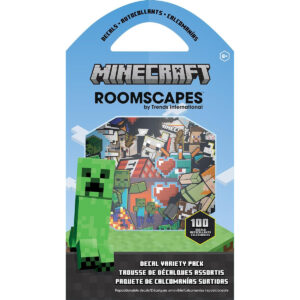 B0CP8FG7ZN.jpg Minecraft Decal Variety Pack: 100-Piece Set for Party Favors