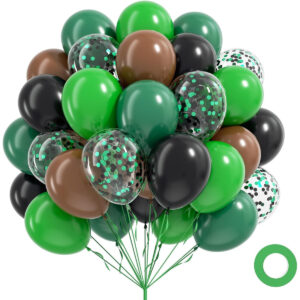 B0FH43M7D9.jpg Minecraft Theme Balloon Arch Kit for Video Game Party Decor