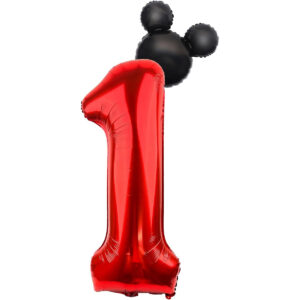 B0CLCLRXDQ.jpg Mickey Mouse 1st Birthday Number Balloon Party Decorations