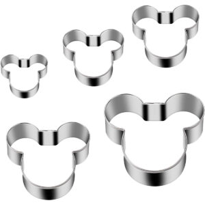 B07FK4VKM3.jpg Mickey Mouse Cookie and Sandwich Cutters for Kids Bento Boxes
