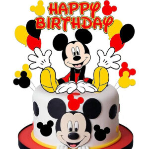 B0FGJ5XK8J.jpg Mickey Mouse Birthday Cake Toppers for Party Decorations