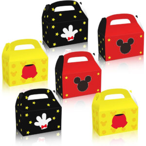 B0C2CCXPTV.jpg 12-Piece Mickey Mouse Theme Party Favor Candy Gift Boxes