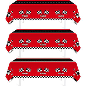 B0CNLCSK9V.jpg Racing Car Tablecloth for Kids Birthday Party, 54'' x 108