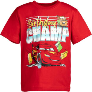 B09HMSZMFG.jpg Disney McQueen Birthday T-Shirt for Baby and Kids