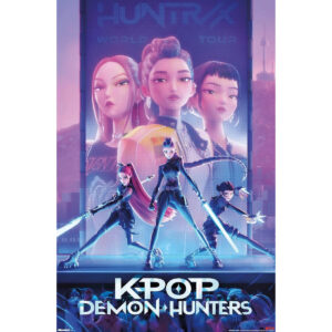 B0FH36FB36.jpg KPop Demon Hunters Wall Poster 34x22.4 Inch Unframed Decor