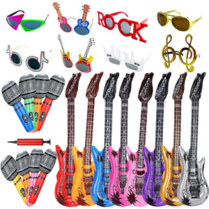 B0CFPY77MH.jpg Rock Star Party Costume Accessory Set for Music Themed Events