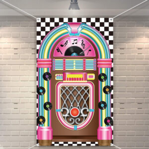 B07X1WL8RT.jpg Elvis Presley Jukebox Backdrop for 50s Rock and Roll Party