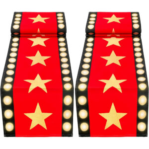 B0CRB1ZYY8.jpg Elvis Presley Movie Night Table Runner: Red Carpet Decor 13x72