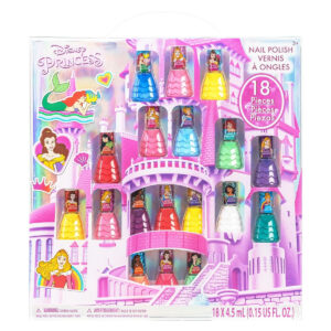 B084P9XB4P.jpg Disney Princess 18-Piece Peel-Off Nail Polish Set for Kids