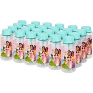 B0DWX5LY1Q.jpg Disney Princess Bubble Wands Party Favors - 24 Pack
