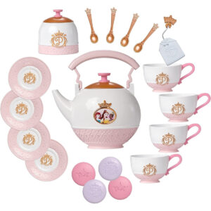 B07KXPG89N.jpg Disney Princess Style Collection Tea Set for 4 (21 Pieces)