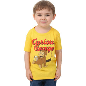 B01ASS7BVY.jpg Curious George Boys' Short Sleeve T-Shirt for Birthday Parties