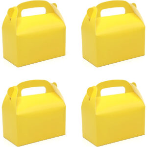 B09P7YQTXW.jpg Curious George Party Favor Treat Boxes - 30-Pack Gable Boxes