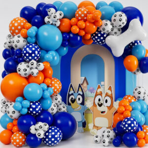 B0BZZXMQ12.jpg Bluey Themed Balloon Arch & Garland Kit for Birthday Parties