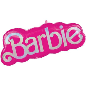 B0CDKCM4XP.jpg Anagram 32-inch Hot Pink Barbie Foil Balloon for Party Decor