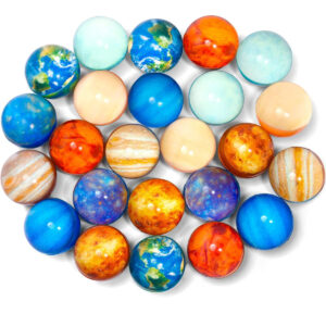 B09V82BHZW.jpg 24-Piece Solar System Bouncy Balls for Space Party Favors