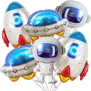 B0FP12VTZ2.jpg 6-Piece Space Balloon Set for Astronaut Themed Party Decor
