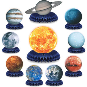 B09W9LVF4B.jpg 10-Piece Solar System Honeycomb Centerpieces for Space Parties
