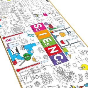 B0DP617TGJ.jpg Naozinebi Giant Science Themed Coloring Poster for Kids