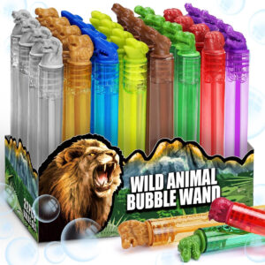 B0D7ZGZSS2.jpg 32-Pack Safari Animal Bubble Wands for Kids Party Favors