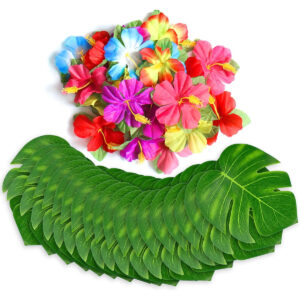 B075FPCFNR.jpg 60pc Tropical Safari Party Decorations & Jungle Theme Decor