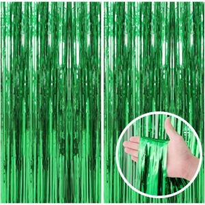 B0CDGY5LD6.jpg Green Streamer Backdrop for Jungle Safari Party Decorations