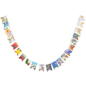 B0FBGRK6ZP.jpg Vintage Book Page Garland: Literary Decor for Parties & Home