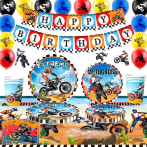B0BZNDYVNF.jpg Dirt Bike Birthday Party Decorations for 10 Guests