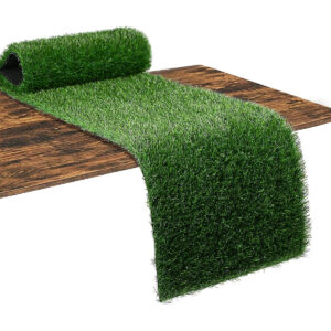 B096M79ZFJ.jpg XLX TURF Artificial Grass Table Runner for Golf Party Decor