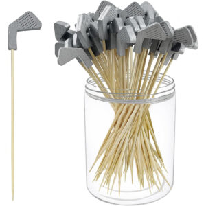 B0CSYRHJWX.jpg 200-Piece Golf Cocktail Picks for Appetizers and Party Snacks
