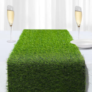 B0DYH7SR95.jpg Artificial Grass Table Runner 13x36 for Golf Themed Parties