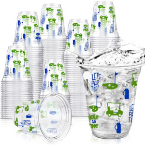B0DP3WF8P1.jpg 50-Piece Golf Themed 12oz Disposable Party Cups for Events