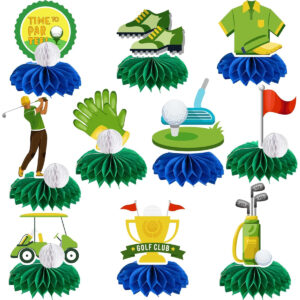 B0DT5TM5DS.jpg 15-Piece Golf Honeycomb Centerpieces for Party Table Decor