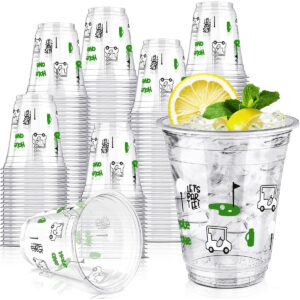 B0G2BGWW2D.jpg 50 Pcs Golf Themed 12oz Disposable Plastic Party Cups
