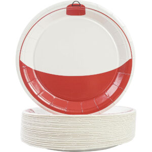 B0DQ4X1976.jpg 50-Piece Gone Fishing Paper Plates for Themed Party Tableware